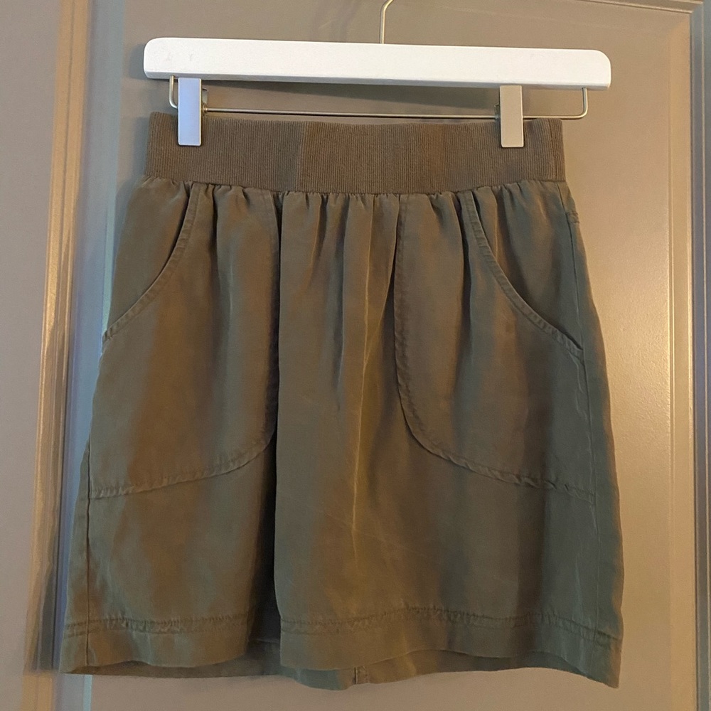 Army Green Skirt